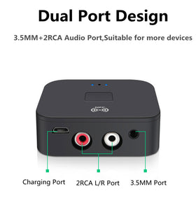 Bluetooth RCA Receiver 5.0