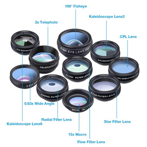 10in1 Phone Camera Lens Kit